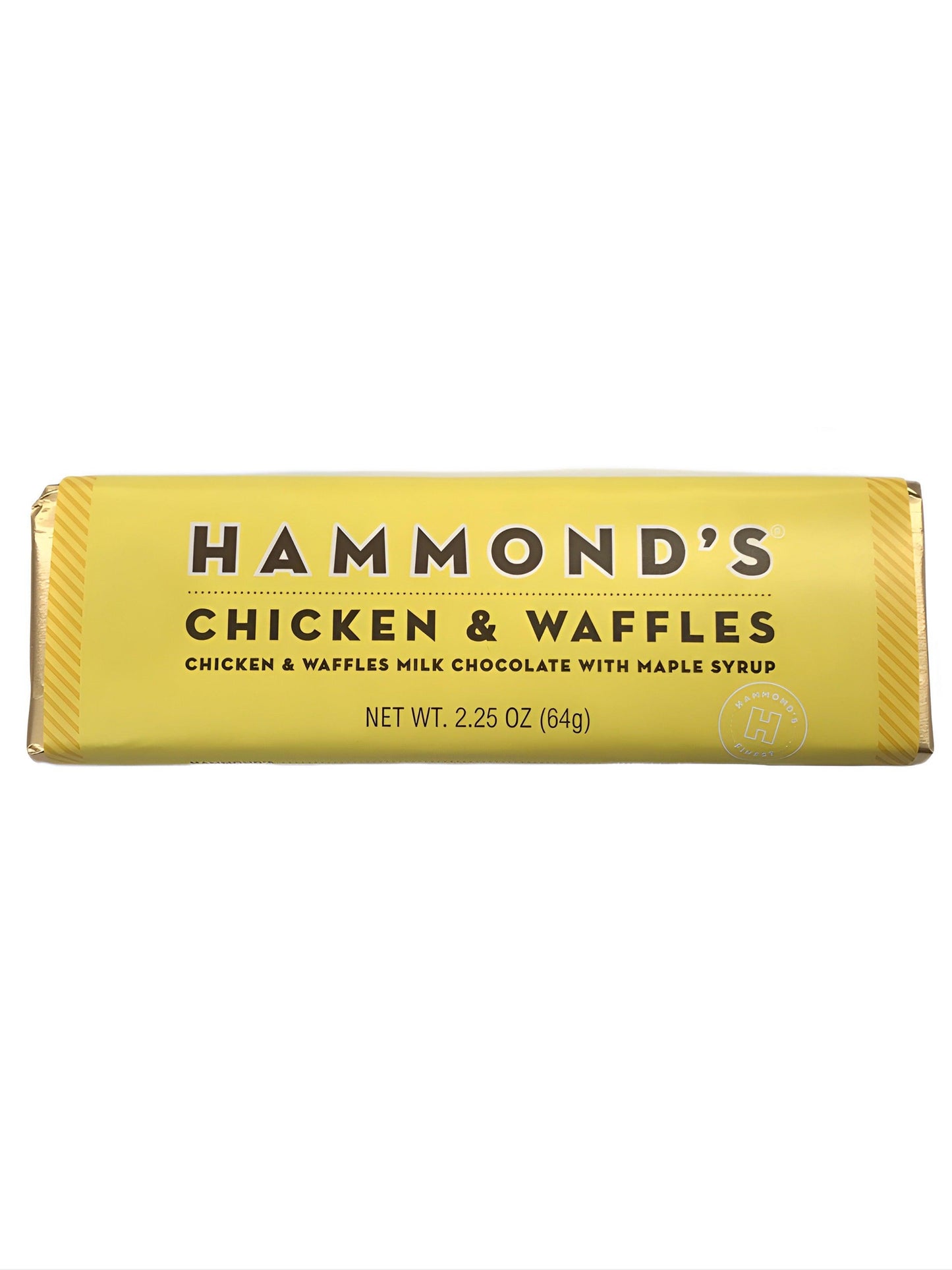 Hammond's Chicken & Waffles Chocolate Bar 64G