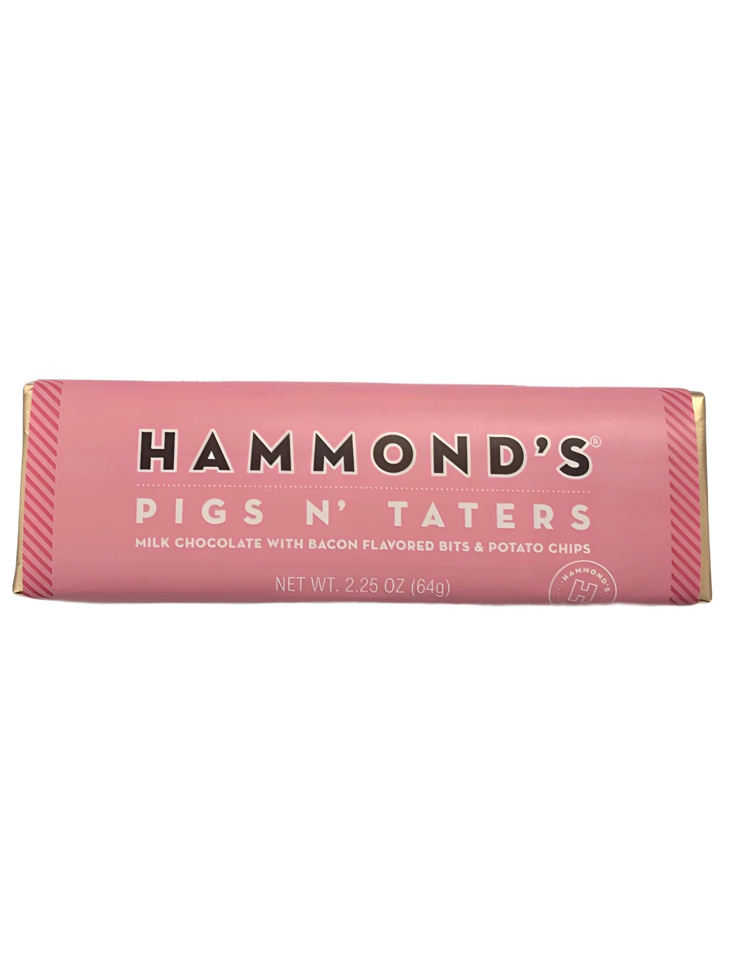 Hammond's Pigs N' Taters Chocolate Bar 64G