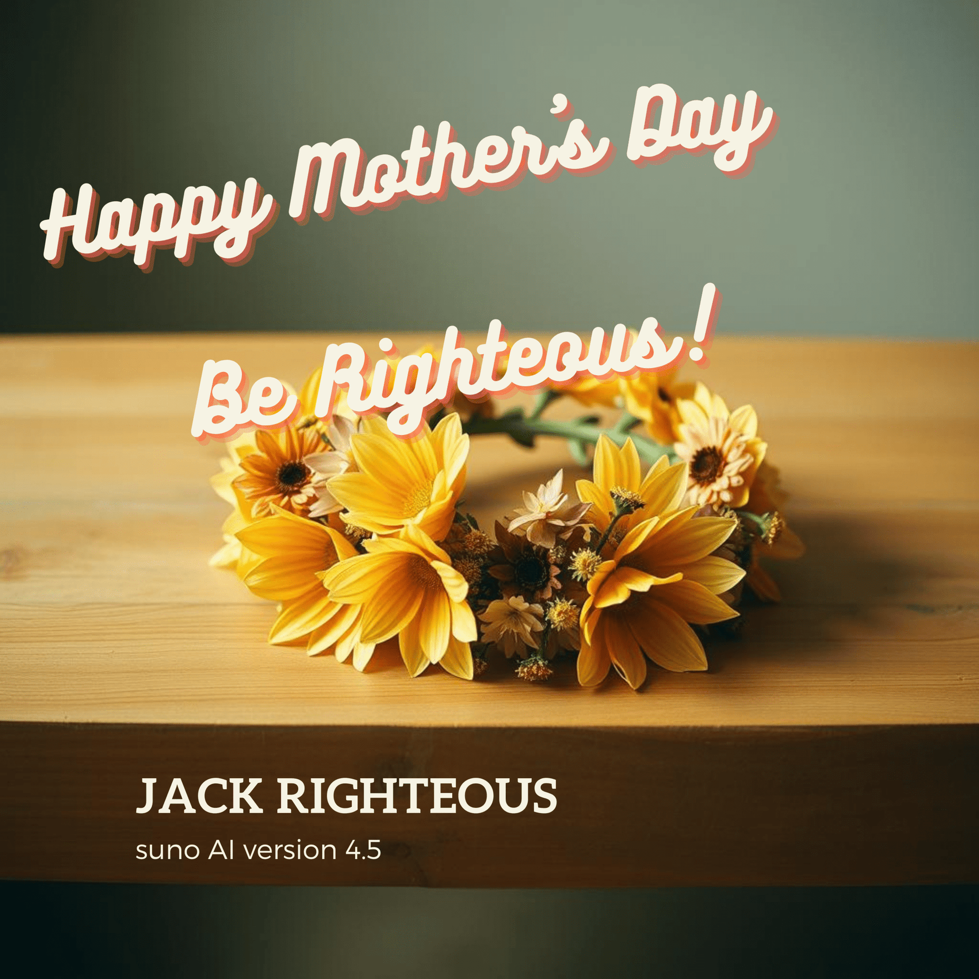 Happy Mother’s Day – Be Righteous (Digital Song + Lyric Sheet) - Jack Righteous