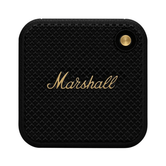 Haut - parleur sans fil Bluetooth Marshall Willen étanche - Noir/Laiton - Recertifié par Marshall - Jack Righteous