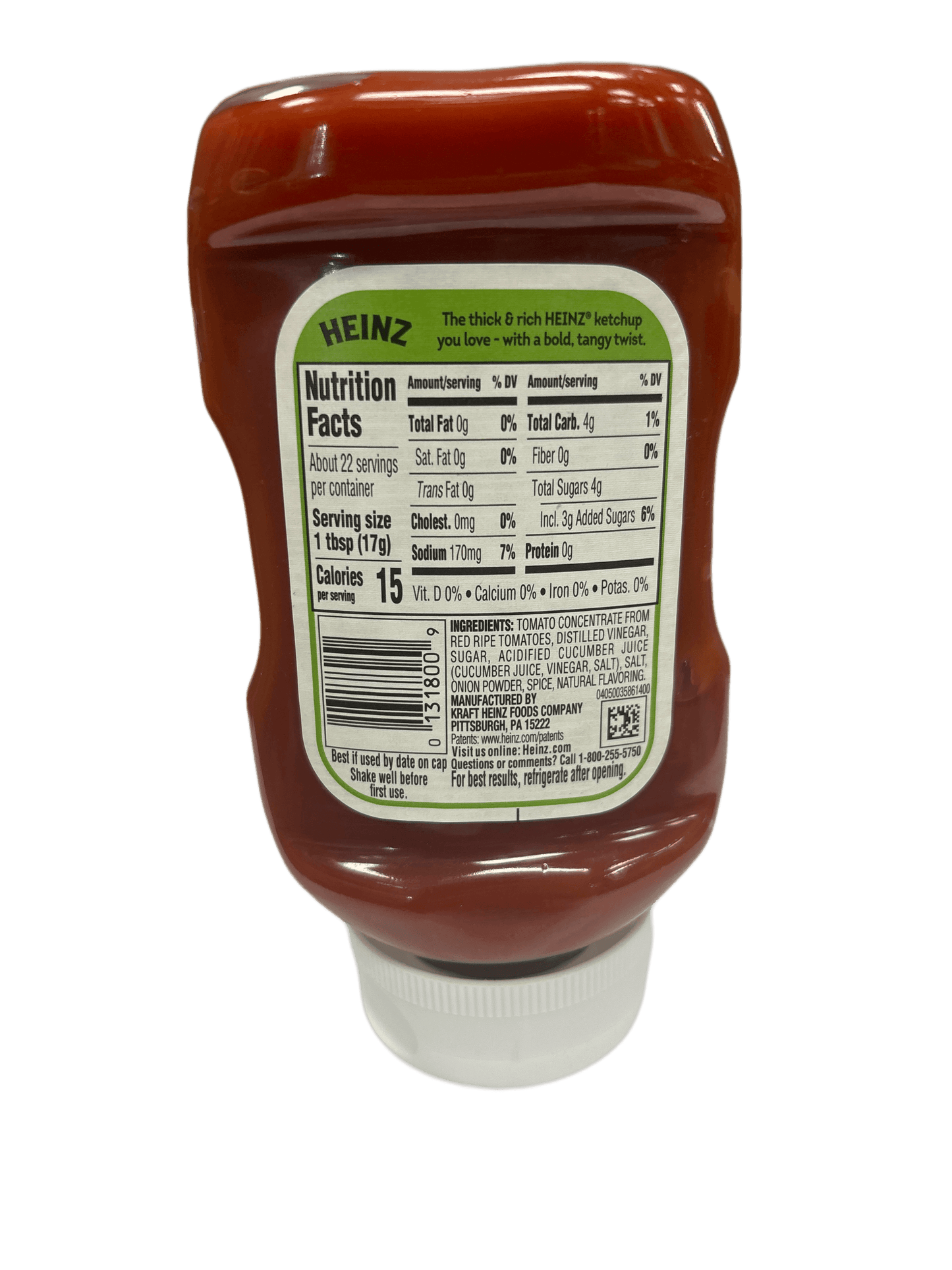 Heinz Pickle Tomato Ketchup 13.5OZ