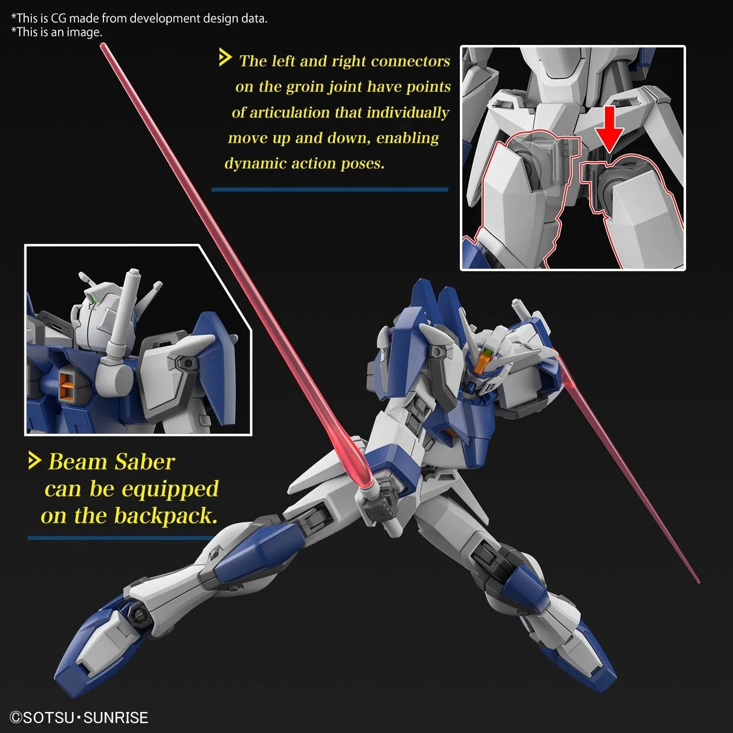 HG 1/144 Duel Blitz Gundam - Jack Righteous