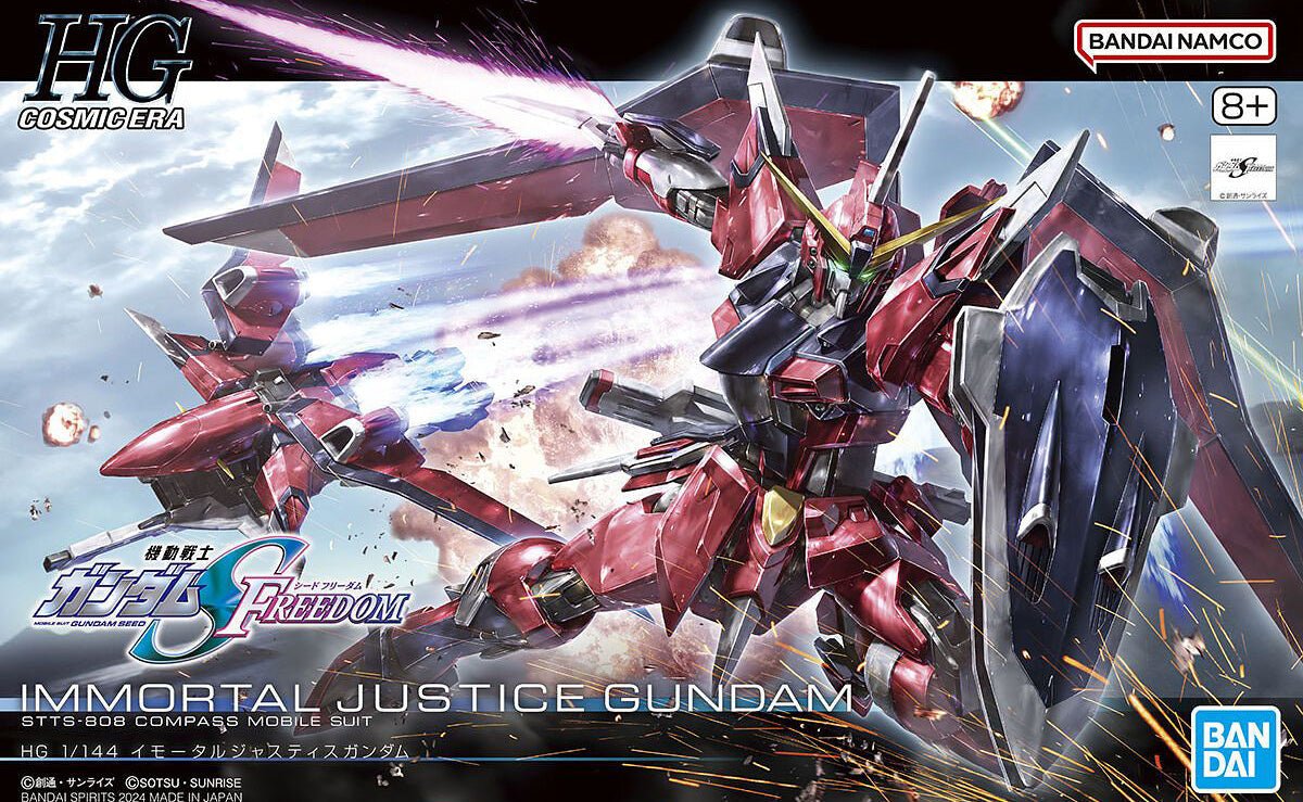 HG 1/144 Immortal Justice Gundam - Jack Righteous