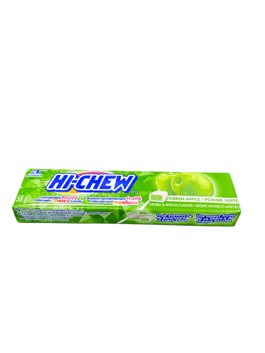 Hi - Chew Green Apple Fruit Chews - Canadian Edition - Jack Righteous