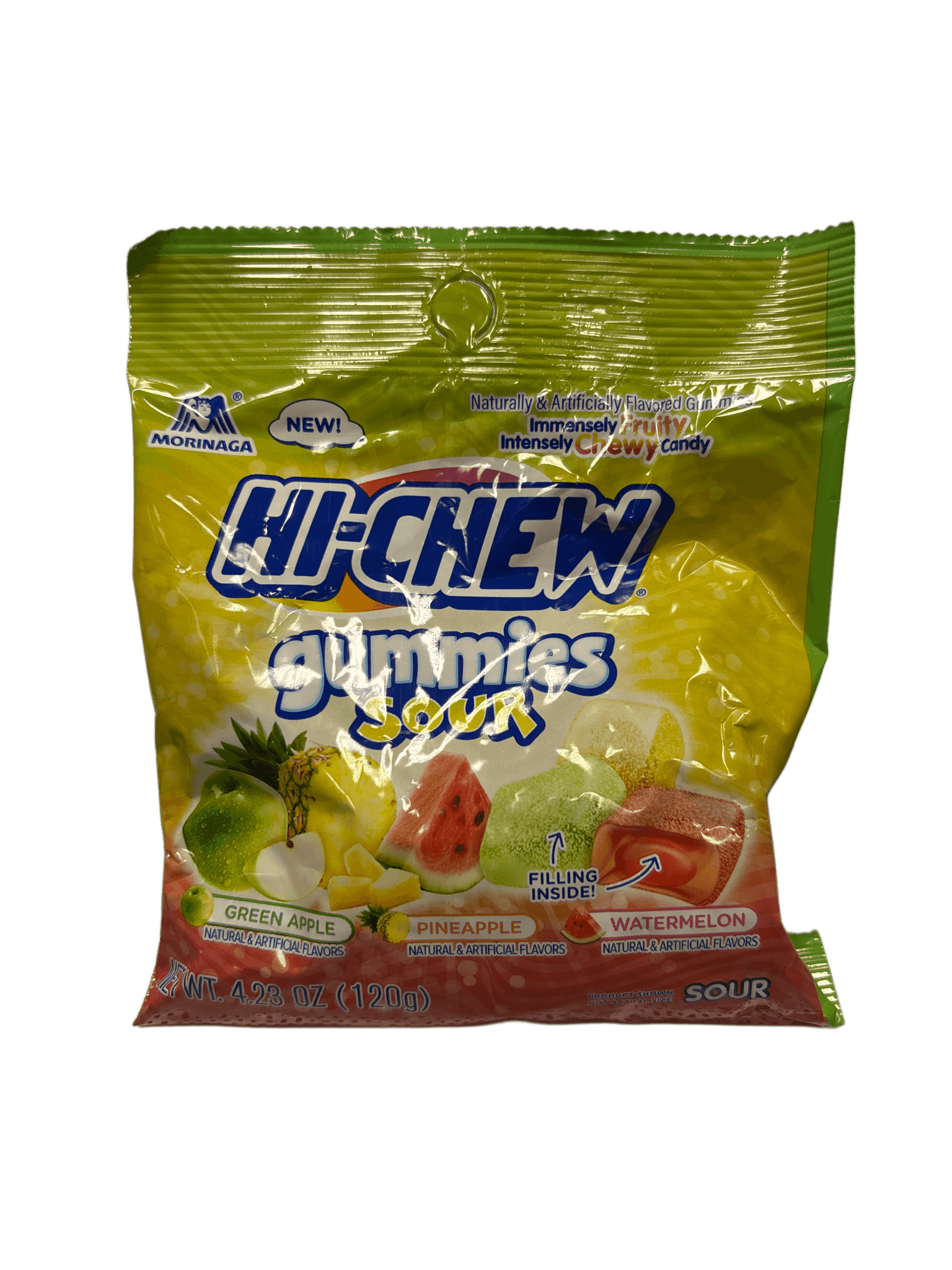 HI - CHEW Sour Gummies Candy Bag 120G - Jack Righteous