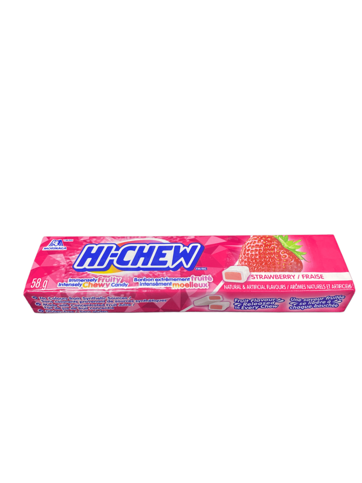 Hi - Chew Strawberry Fruit Chews - Canadian Edition - Jack Righteous