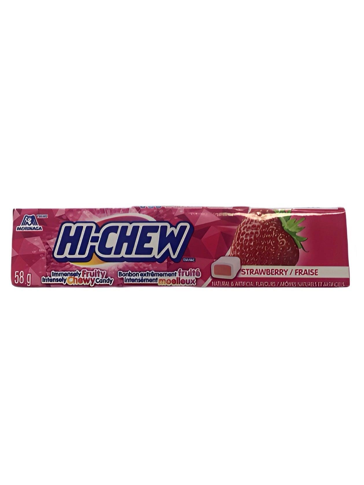 Hi - Chew Strawberry Fruit Chews - Canadian Edition - Jack Righteous