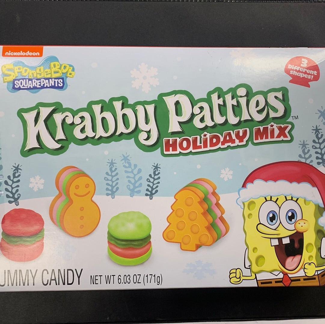 Holiday Krabby Patties Mix Gummy Candy