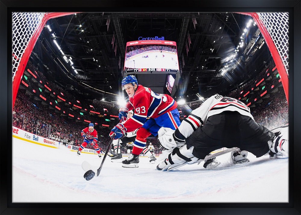 Ivan Demidov Unsigned Framed 20x29 Canvas Montreal Canadiens First Goal - Jack Righteous