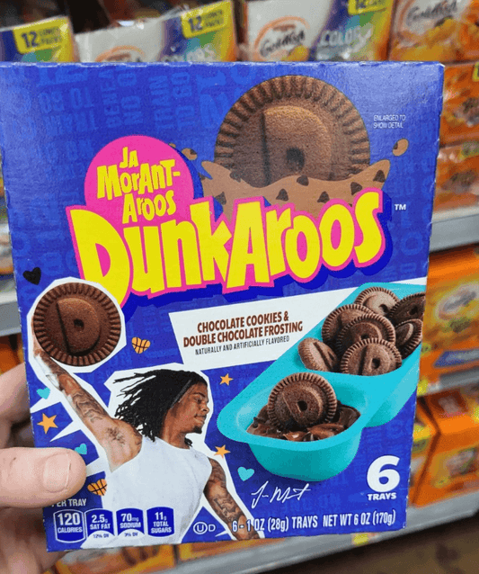 Ja Morant - DunkAroos Chocolate Cookies & Chocolate Double Frosting Box