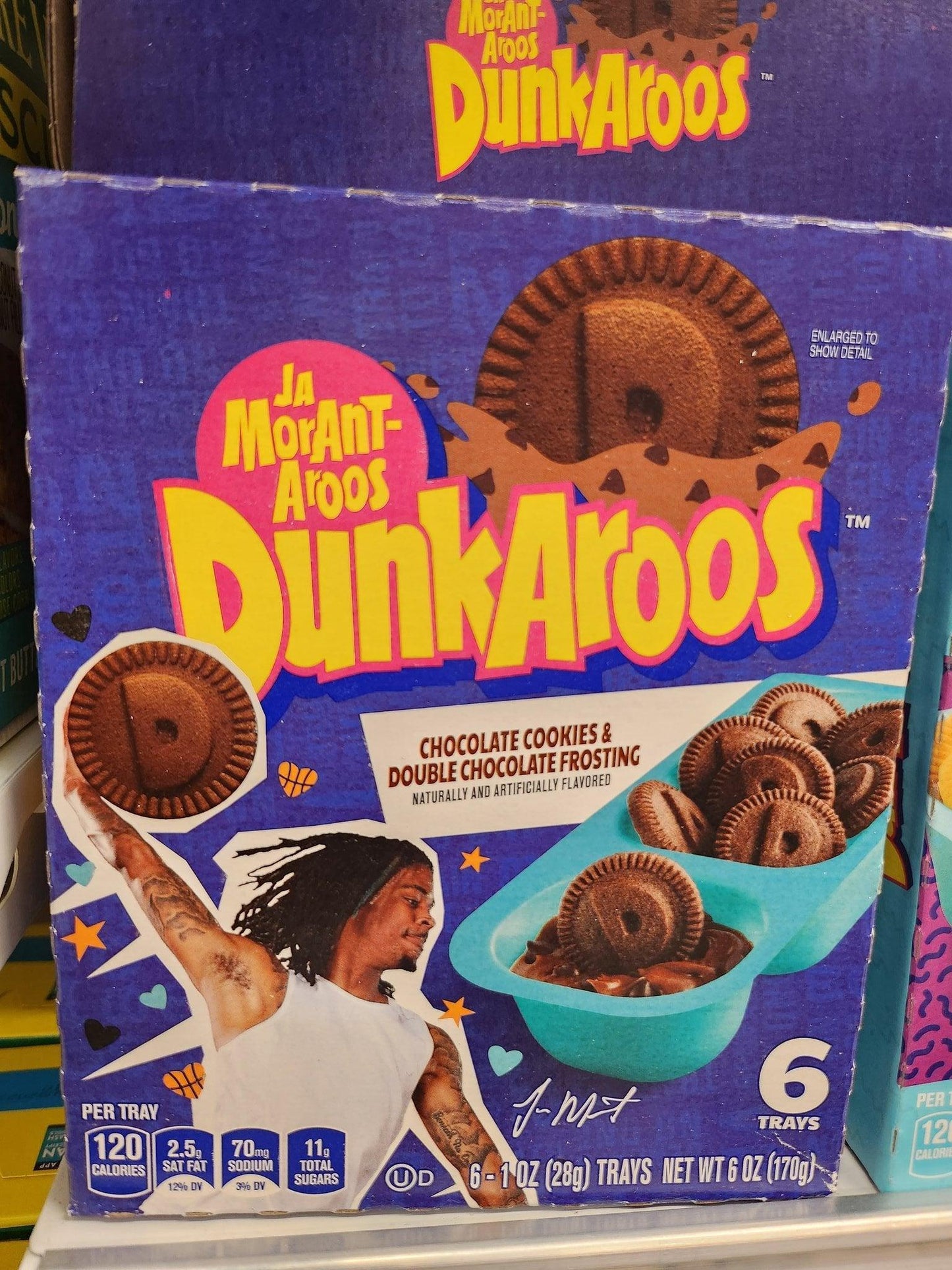 Ja Morant - DunkAroos Chocolate Cookies & Chocolate Double Frosting Box - Jack Righteous