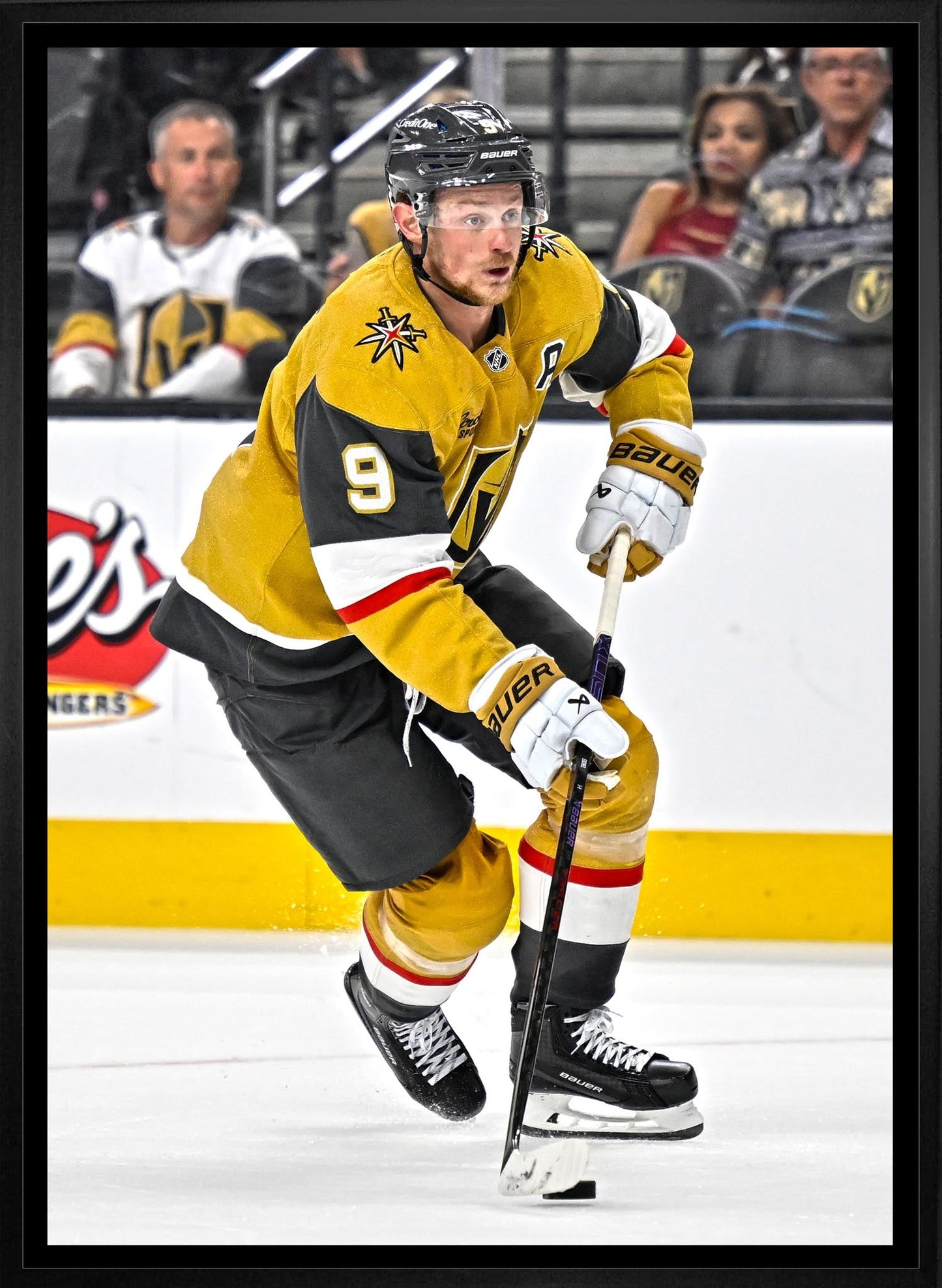 Jack Eichel 20x29 Framed Canvas Vegas Golden Knights - Jack Righteous