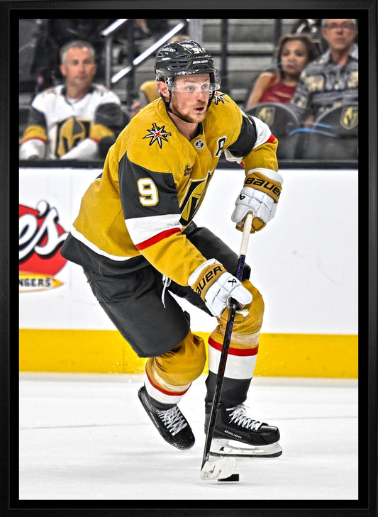 Jack Eichel 20x29 Framed Canvas Vegas Golden Knights - Jack Righteous