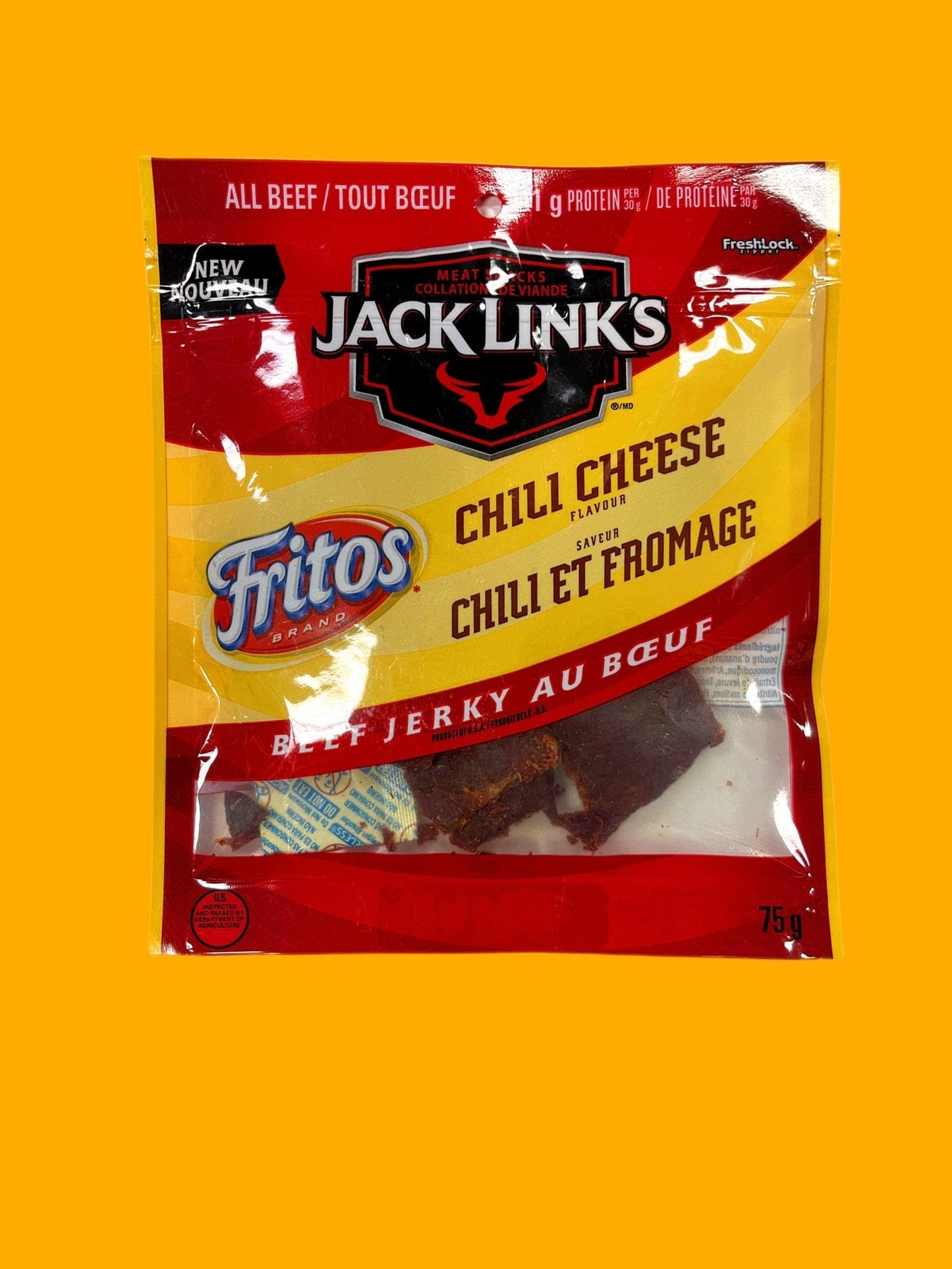 Jack Links All Beef Jerky Chili Cheese 75G - Jack Righteous