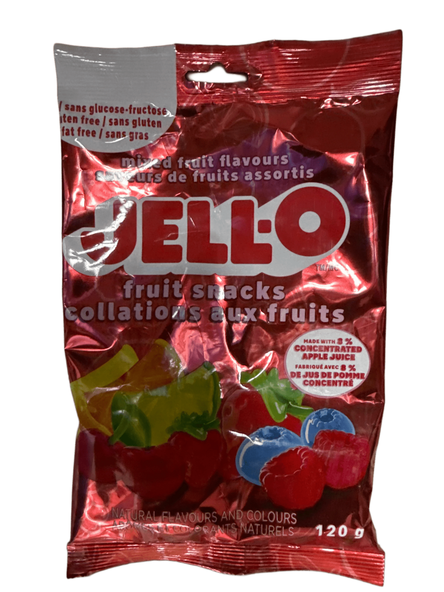 JELL - O Mixed Fruit Gummy Candy 120G - Canadian Edition - Jack Righteous