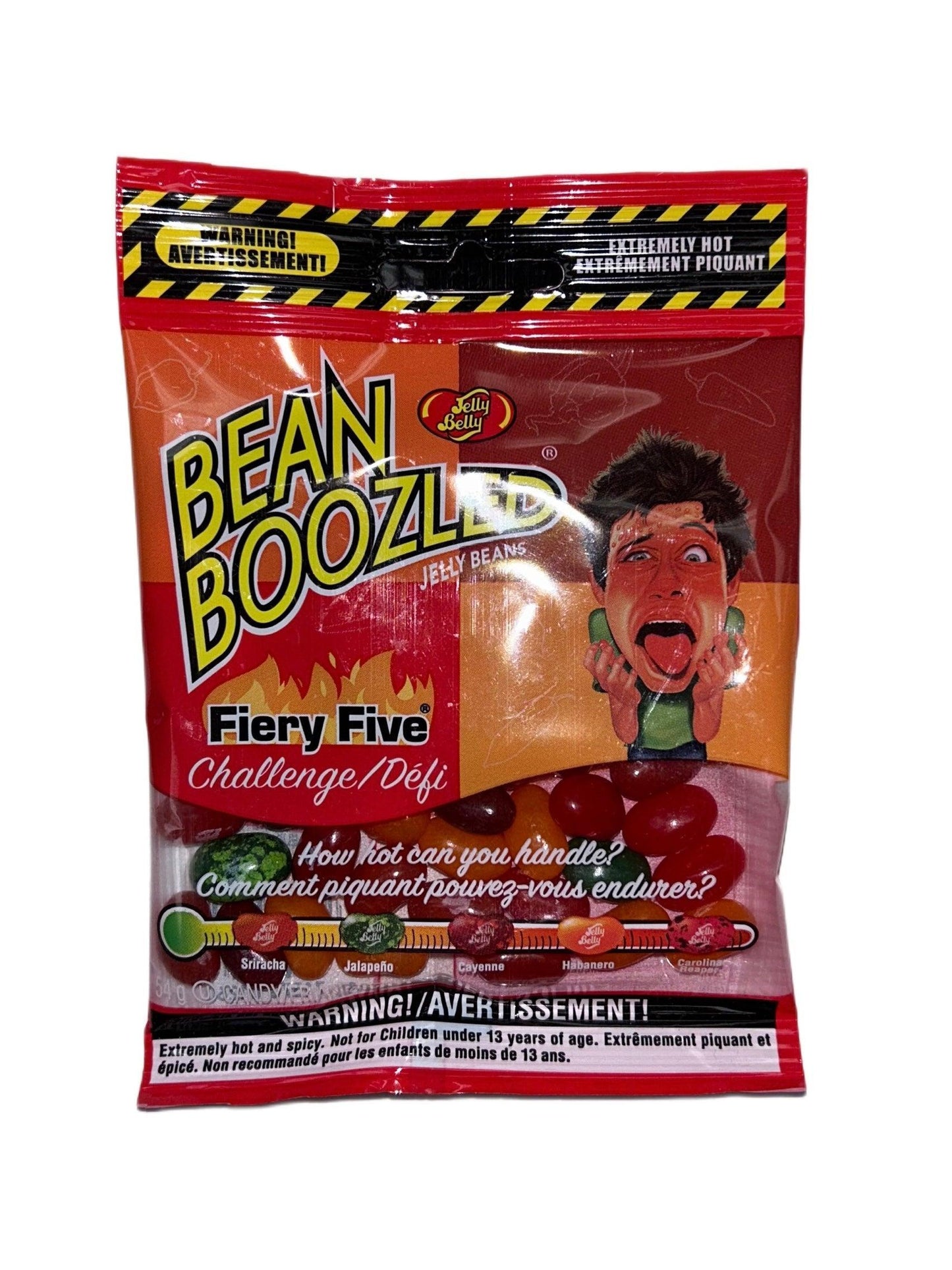 Jelly Belly Bean Boozled Fiery Five Candy Bag 54G