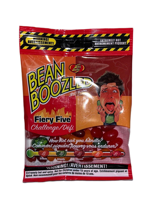 Jelly Belly Bean Boozled Fiery Five Candy Bag 54G