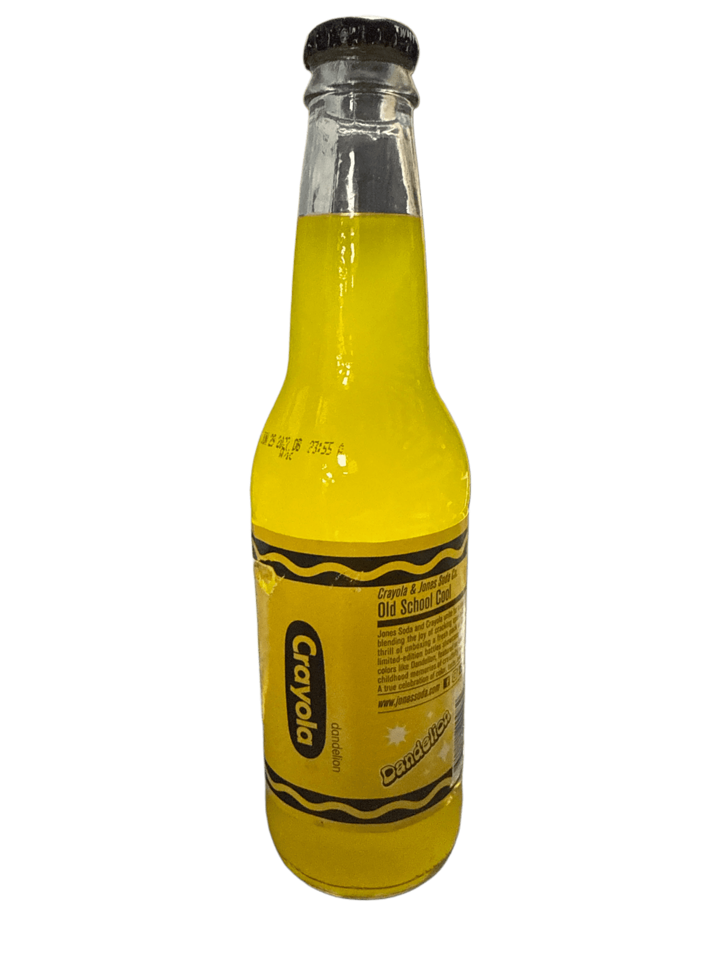 Jones Crayola Limited Edition Pineapple Cream Soda Glass Bottle 355ML - U.S Edition - Jack Righteous