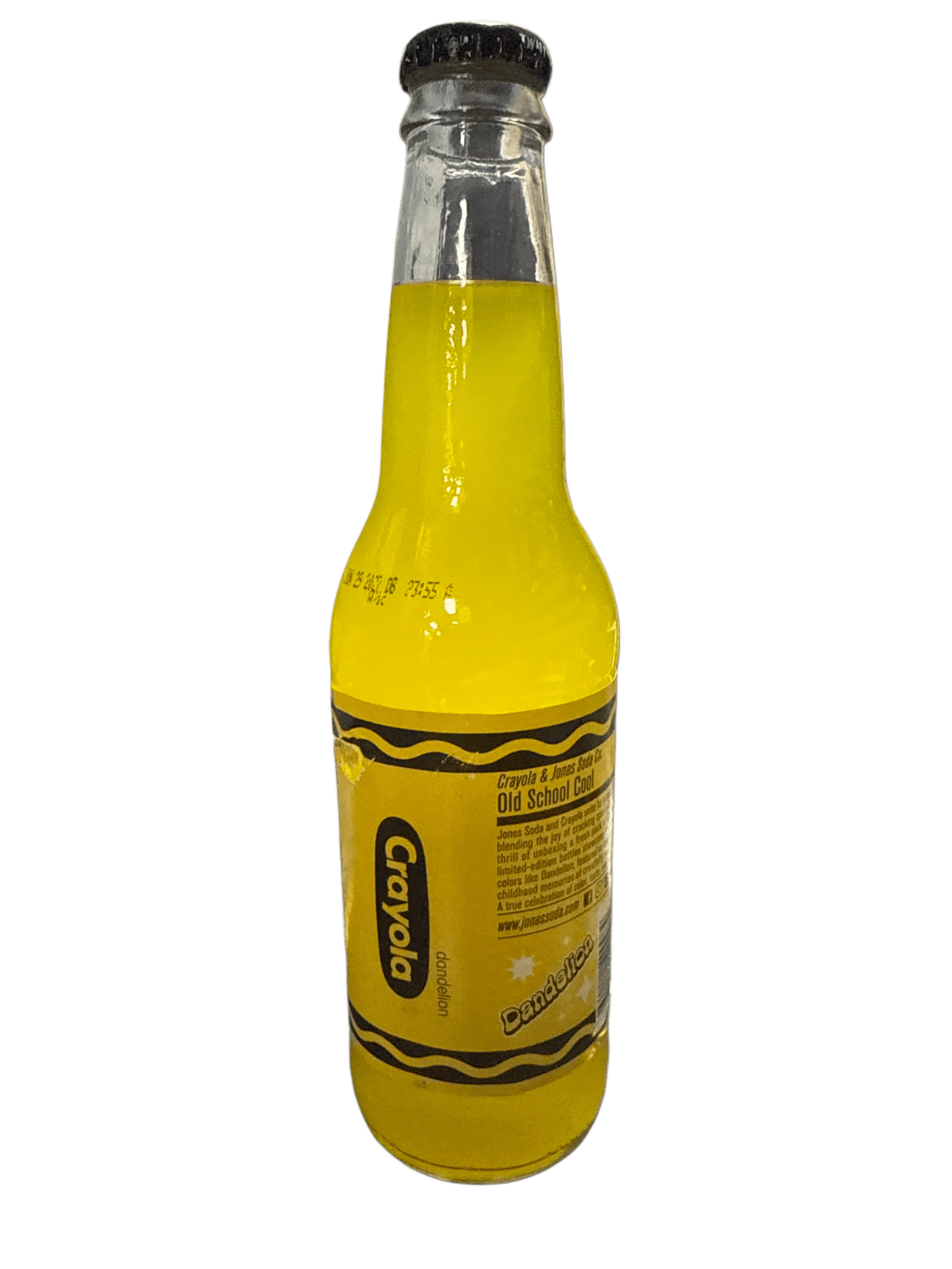 Jones Crayola Limited Edition Pineapple Cream Soda Glass Bottle 355ML - U.S Edition - Jack Righteous
