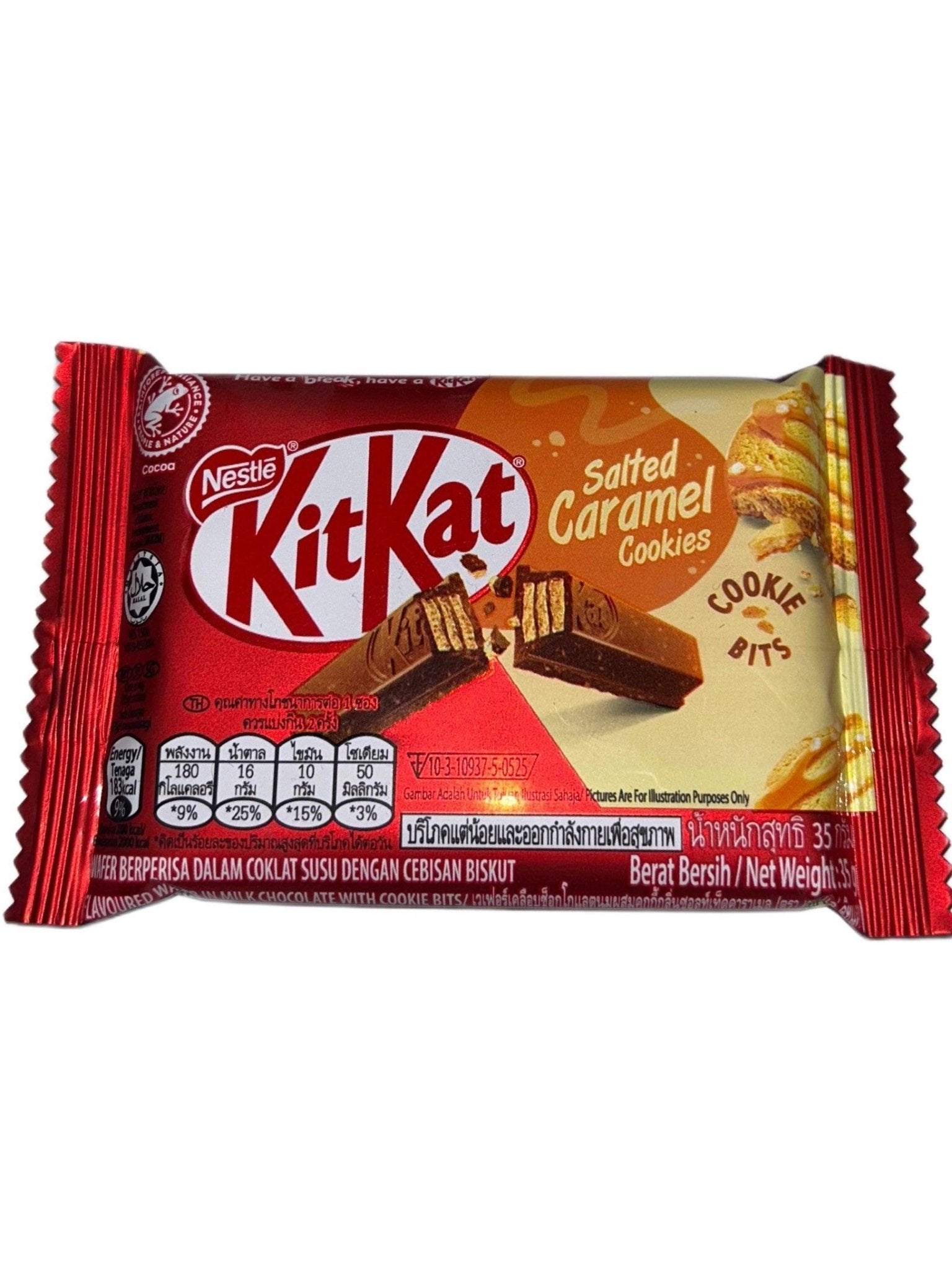 Kit Kat Salted Caramel Cookies Chocolate Bar 35G - Jack Righteous