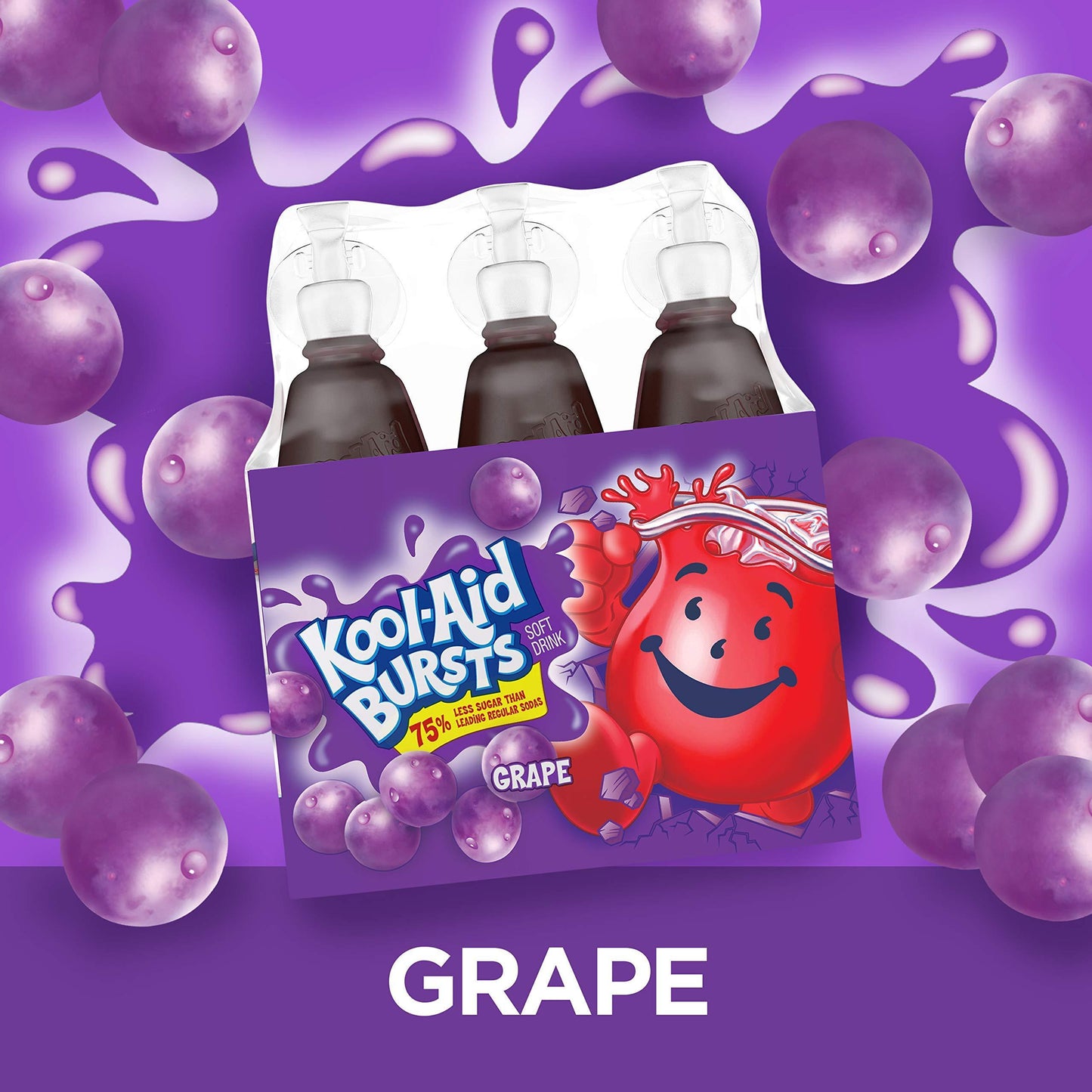 Kool-Aid Bursts Grape 6 Pk