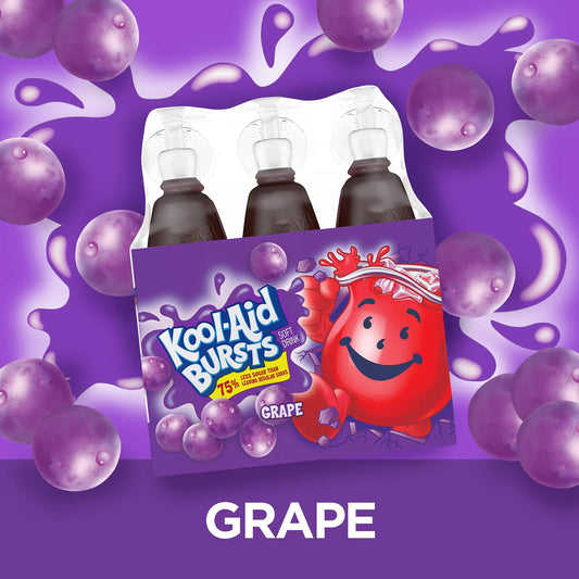 Kool-Aid Bursts Grape 6 Pk