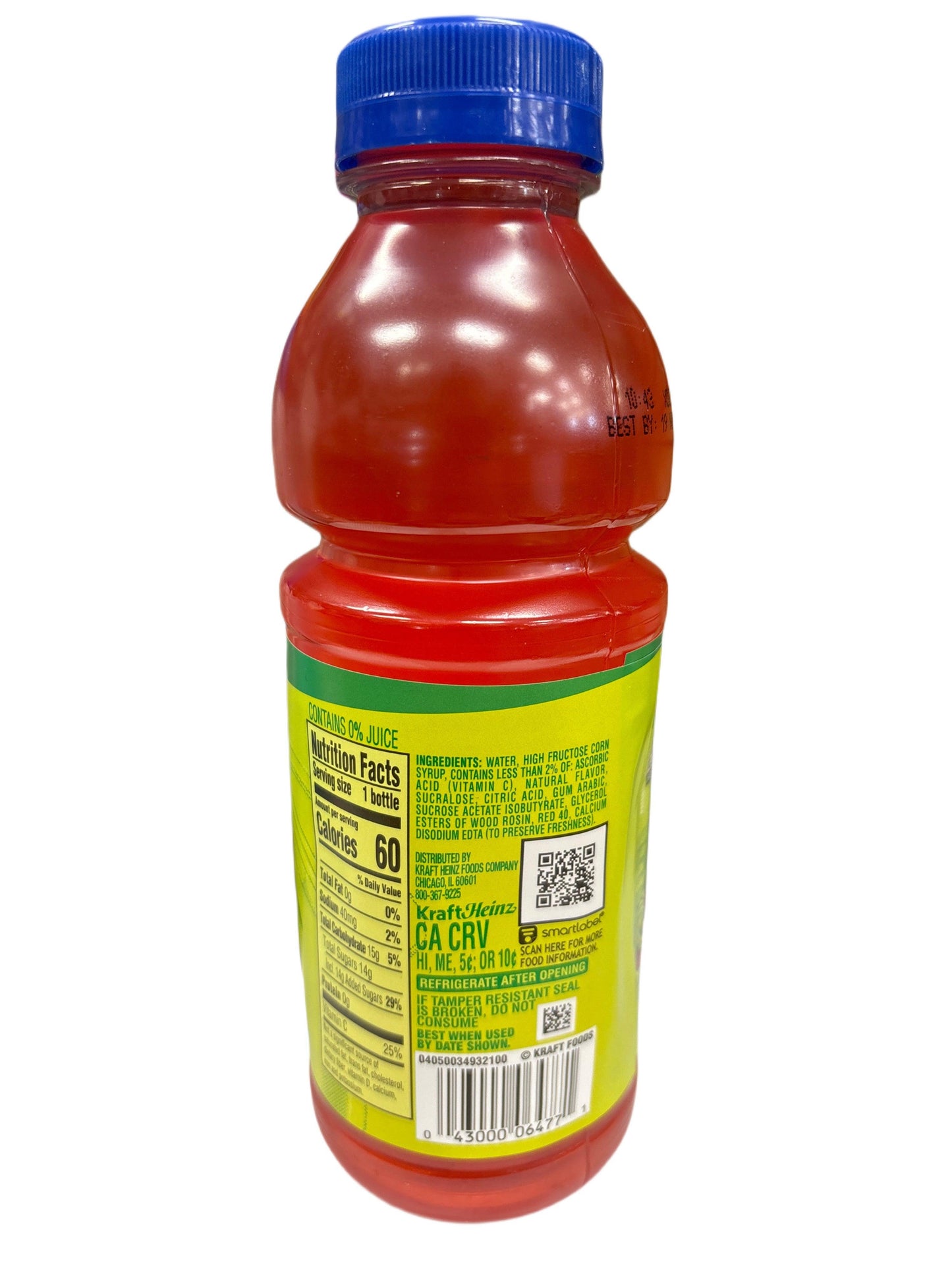 Kool-Aid Cherry Limeade Bottle 16OZ
