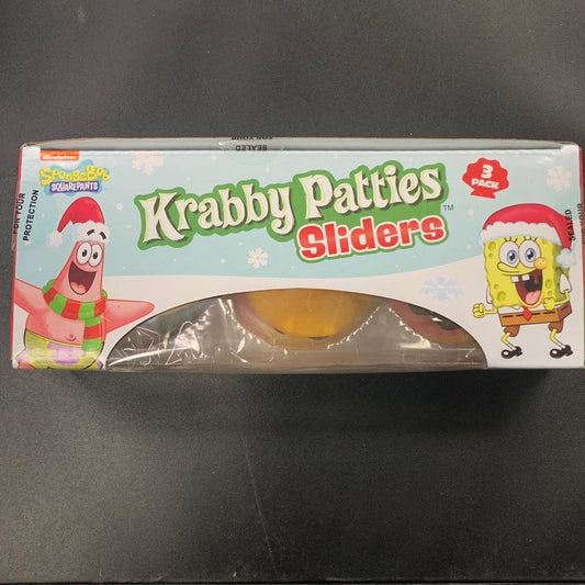 Krabby Patties Sliders Christmas - 3 Pack