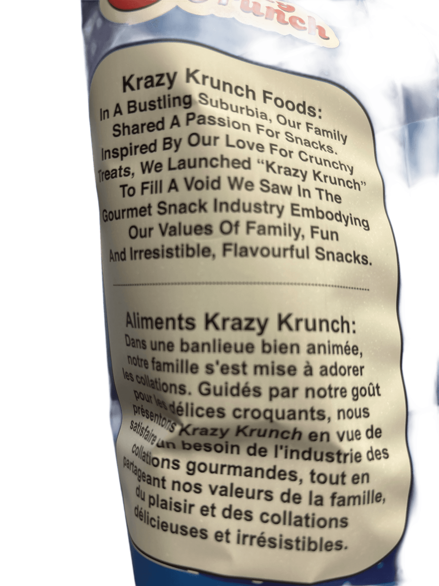 Krazy Krunch Popcorn White Cheddar 135G - Canadian Edition - Jack Righteous