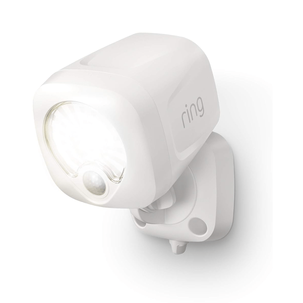 Lampe de sécurité Ring Spotlight pour l'extérieur, détecteur de mouvement intégré (5B11S8 - BEN0) - Jack Righteous