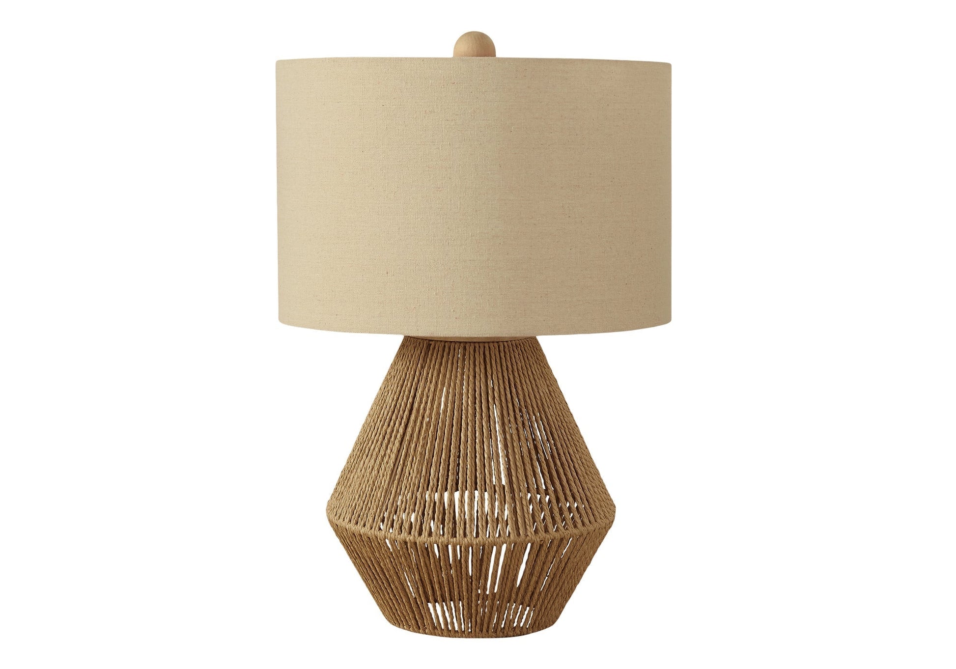Lampe de table Monarch - Luminaire - Brun Corde (I 9628) - Jack Righteous