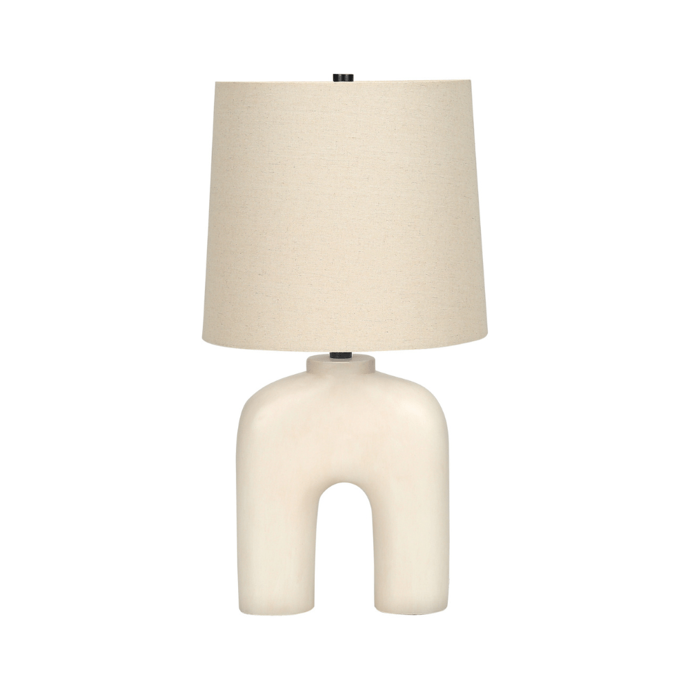 Lampe de table Monarch - Luminaire - Crème résine / Beige (I 9728) - Jack Righteous