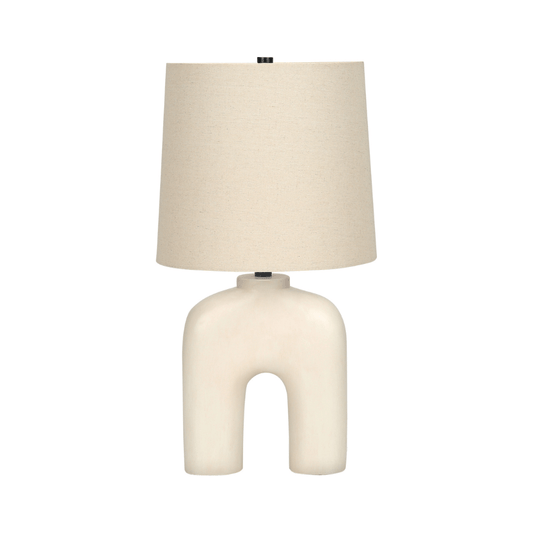 Lampe de table Monarch - Luminaire - Crème résine / Beige (I 9728) - Jack Righteous