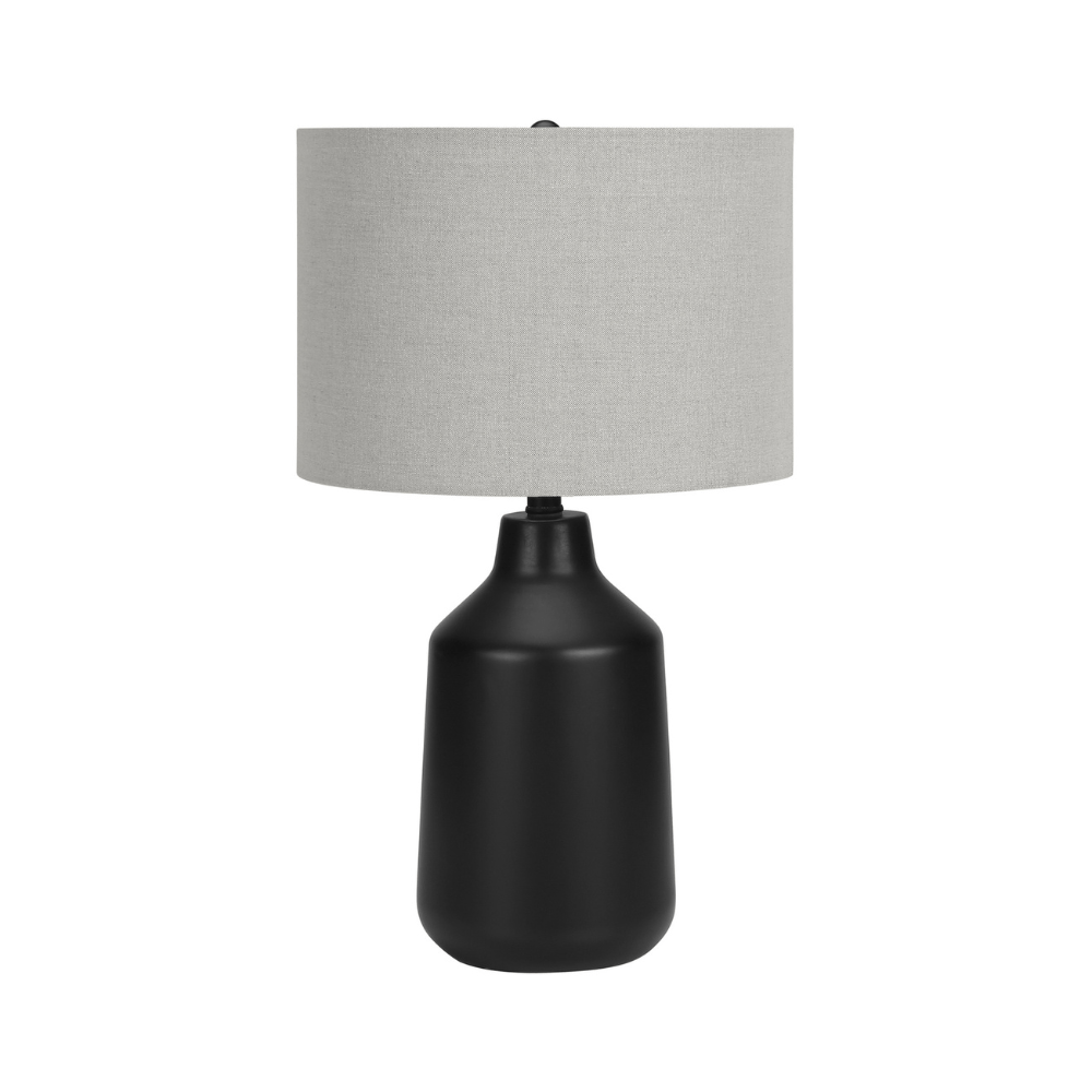 Lampe de Table Monarch - Luminaire - Noir Beton / Gris (I 9701) - Jack Righteous