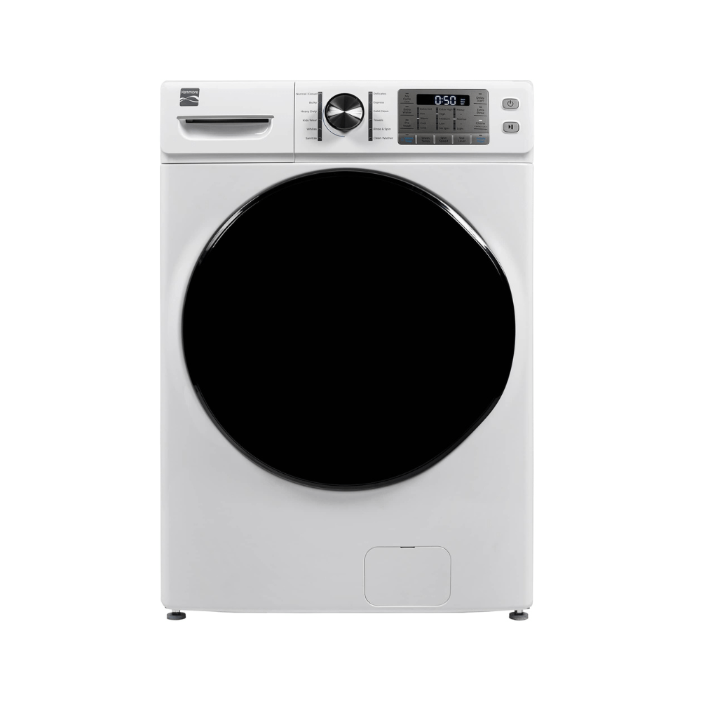 Laveuse à chargement frontal Kenmore 27 po, 5,2 pi³ (modèle 26 - 42272) – couleur blanche. - Jack Righteous