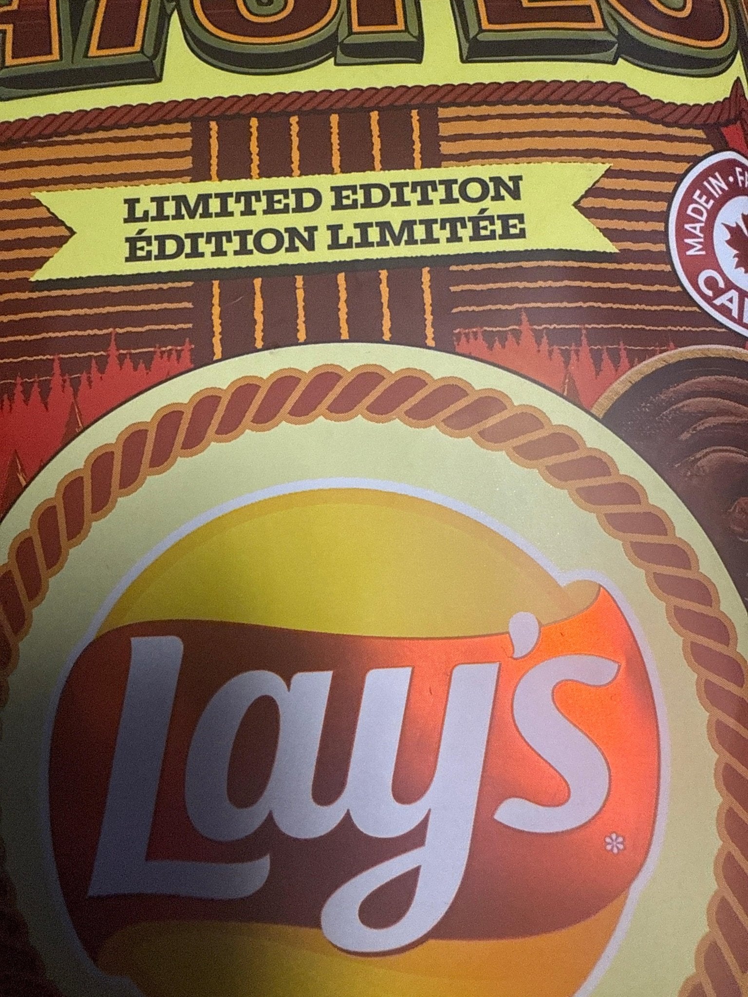 Lays Limited Edition Laysfest Country Smokehouse BBQ 220G - Canadian Edition - Jack Righteous