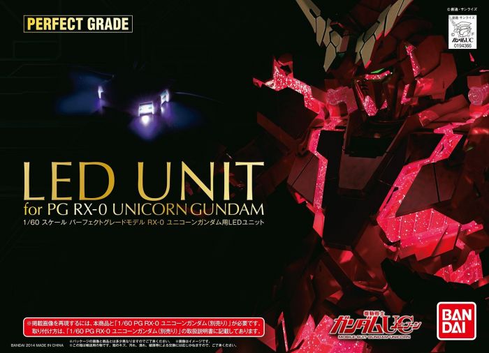 LED Unit for PG 1/60 RX - 0 Unicorn Gundam/Banshee Norn - Jack Righteous