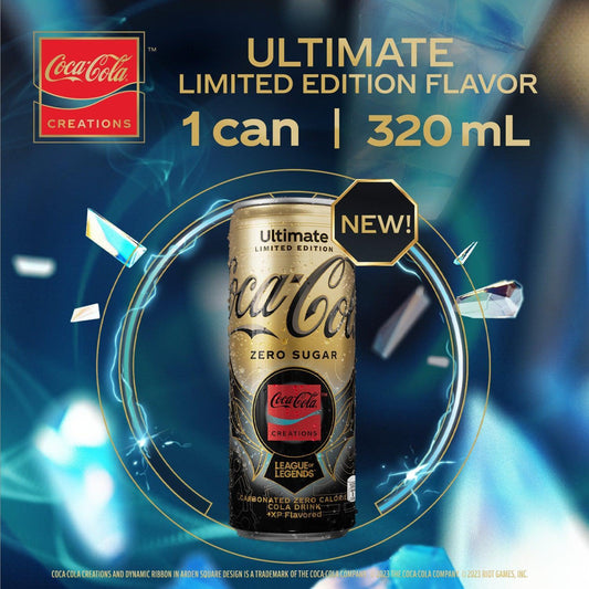 Limited Edition Coca-Cola x League of Legends Zero Sugar Can 320ML
