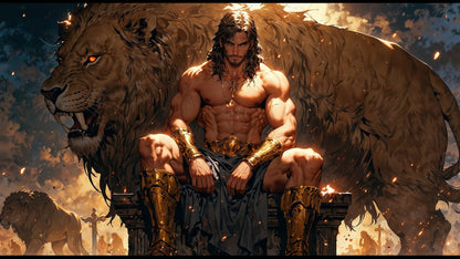 Lion of Judah Motion Images for YouTube - Jesus Art - Jack Righteous