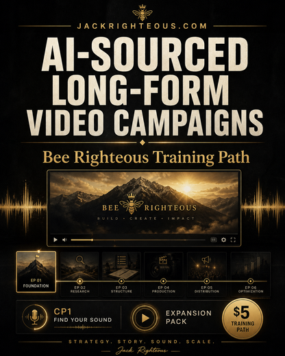 Long-Form Video Campaigns training for building creator videos around stronger stories, structure and campaign goals