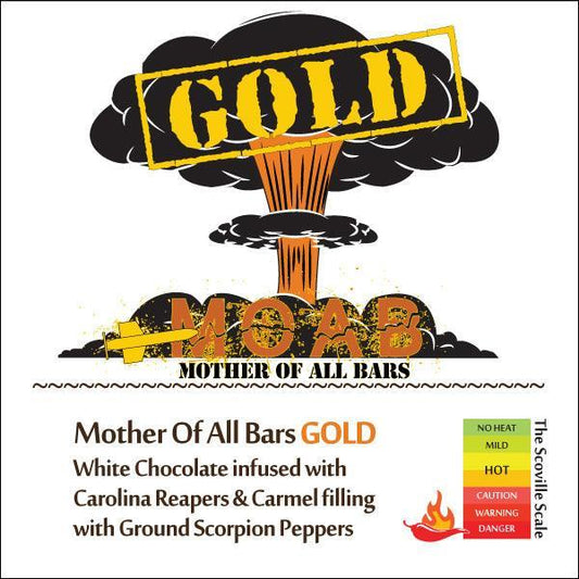 M.O.A.B. GOLD (Mother Of All Bars) – Willy Pete’s Chocolate Co.