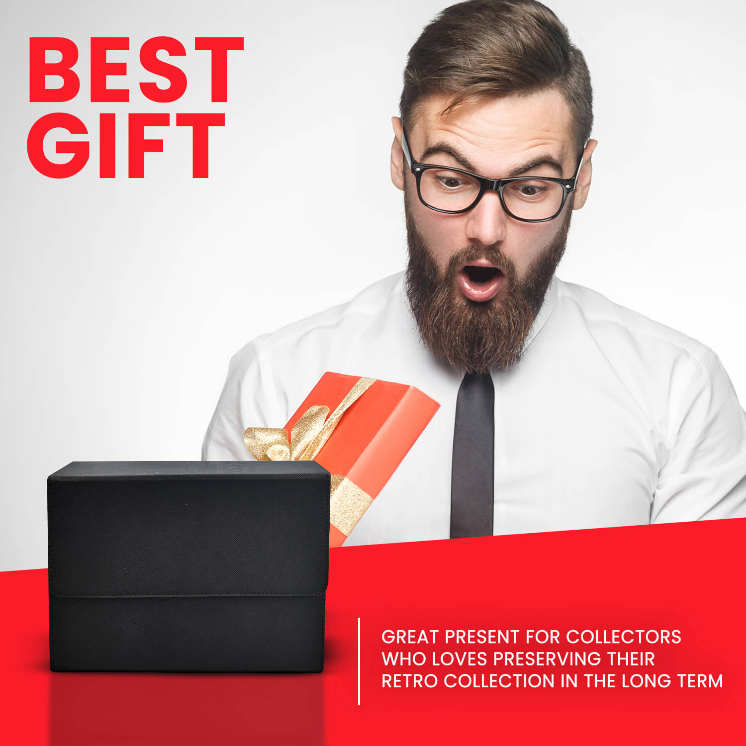 Magnetic Graded Card Deck Storage for 30 Graded Card - Jack Righteous