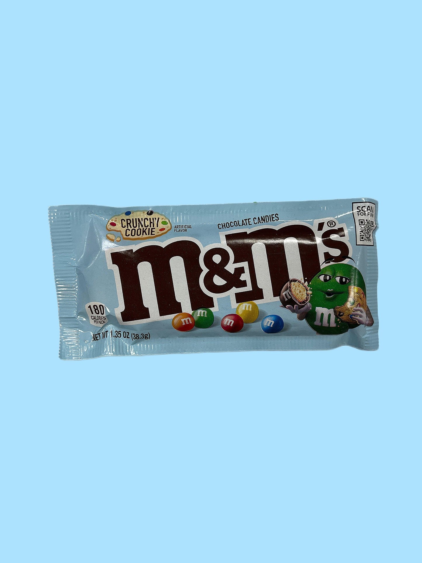 M&M Chocolate Crunchy Cookie 38.3G - U.S Edition
