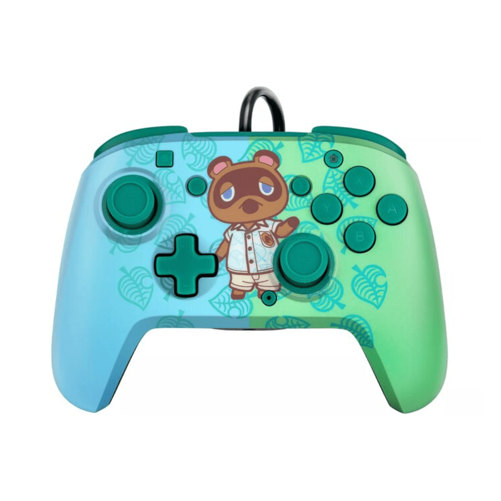 Manette filaire PDP Animal Crossing Tom Nook Deluxe + Contrôleur filaire audio - Jack Righteous