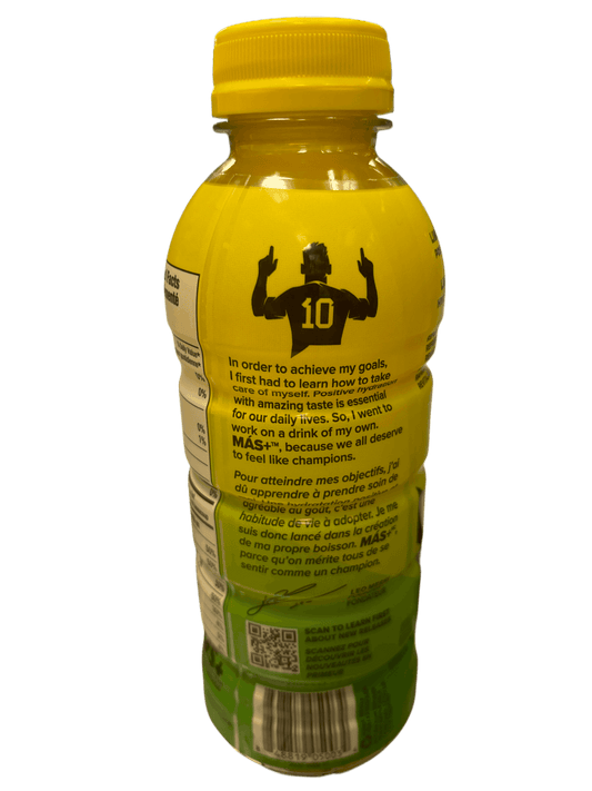 MAS By Messi Lemon Lime Drink 500ML *Bottle May Be Dented - Jack Righteous