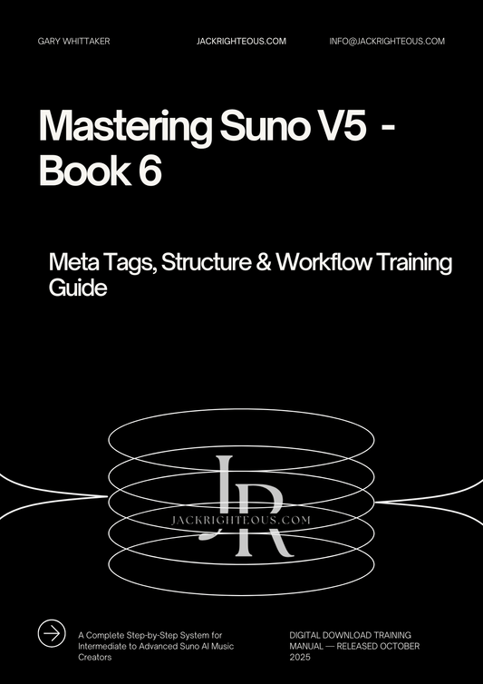Mastering Suno V5 — Meta Tags & Workflow Training Guide - Jack Righteous