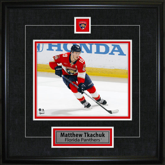 Matthew Tkachuk Framed Pin & Plate Florida Panthers - Jack Righteous