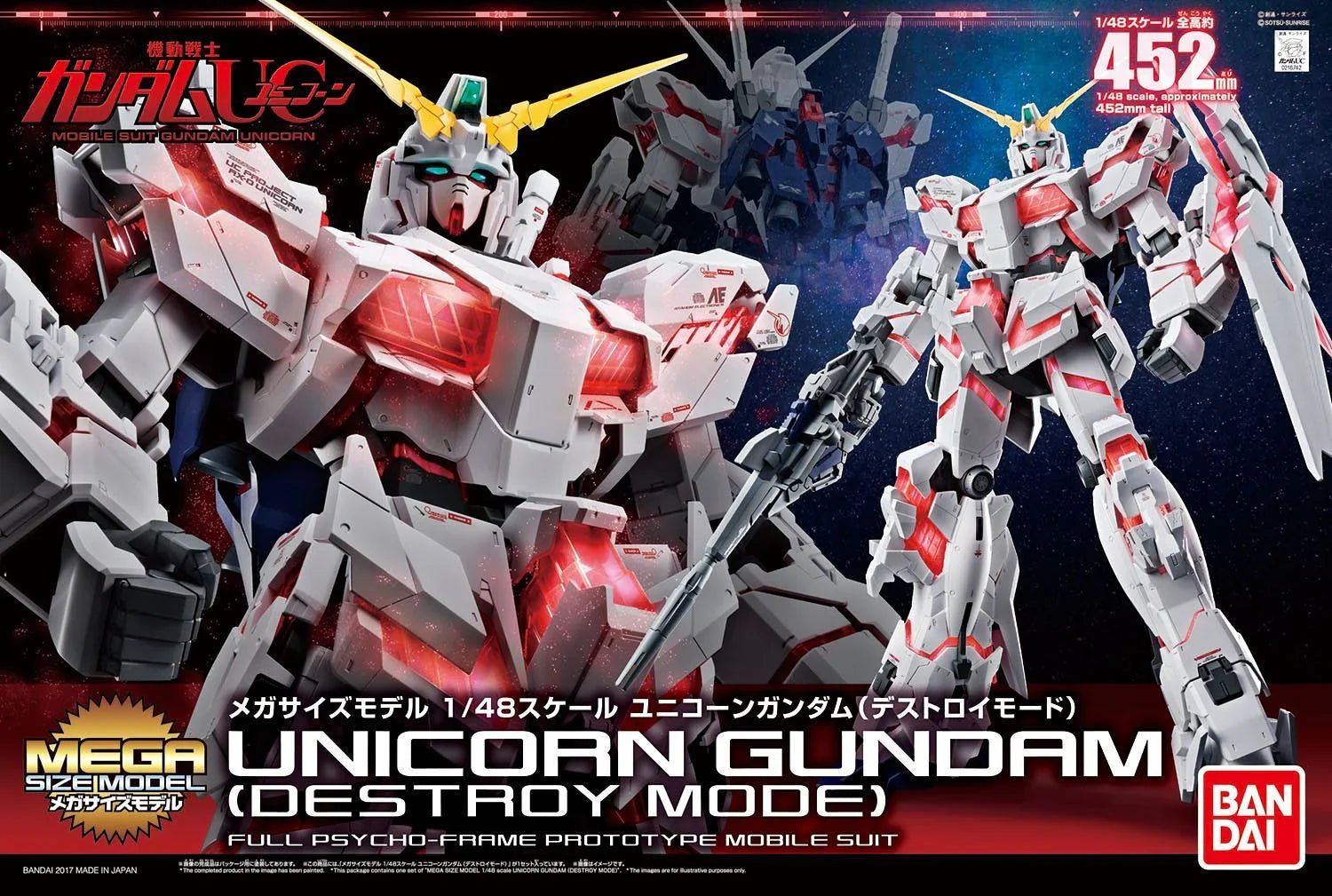 Mega Size 1/48 Unicorn Gundam - Jack Righteous