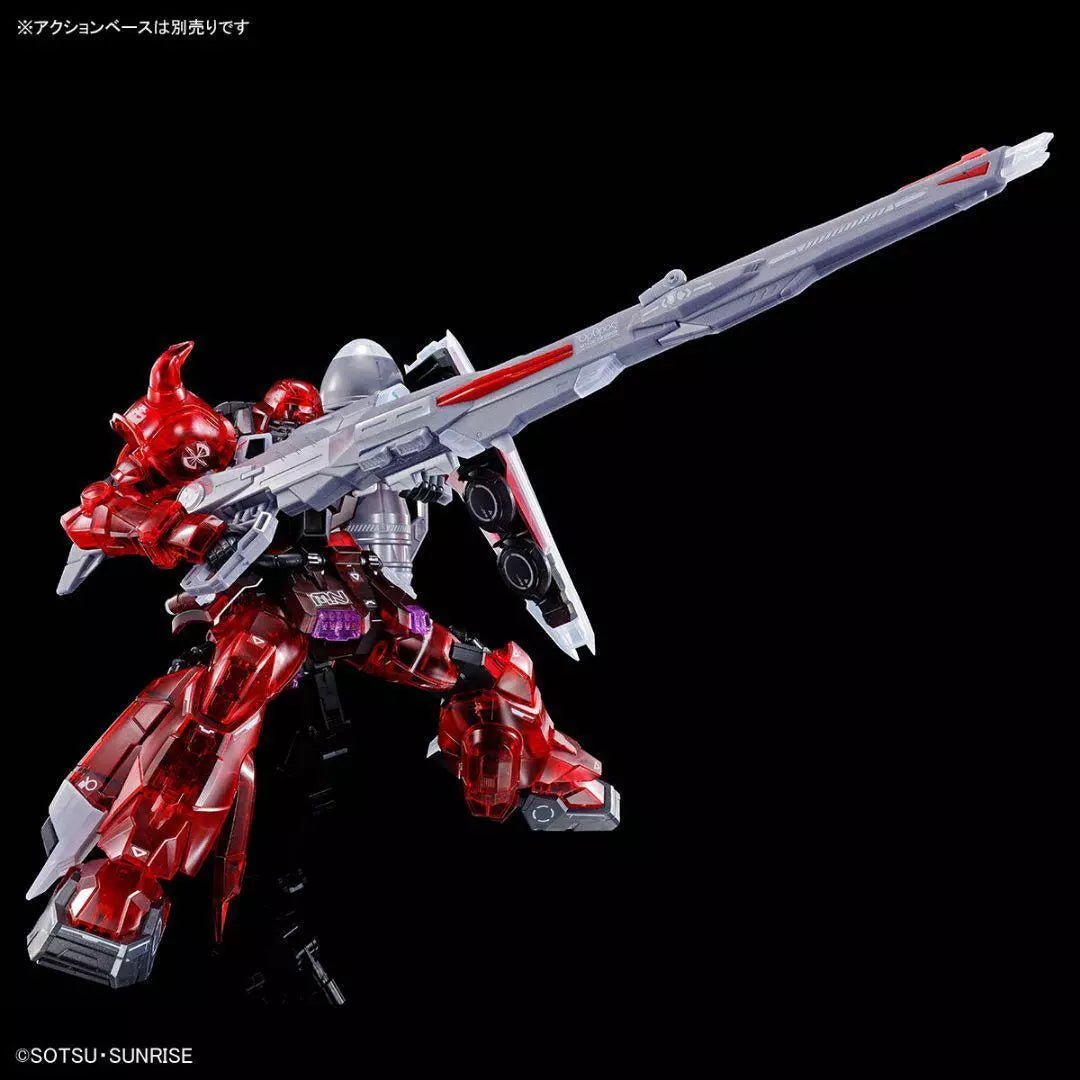 MG 1/100 Gunner Zaku Warrior (Lunamaria Hawke Custom) (Clear Color) - Jack Righteous