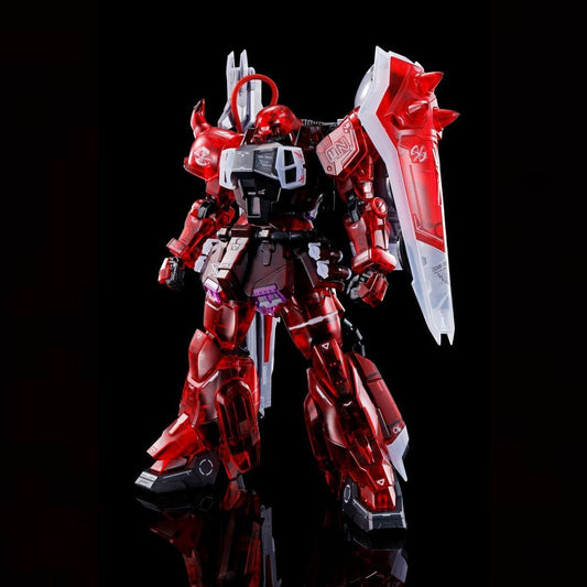 MG 1/100 Gunner Zaku Warrior (Lunamaria Hawke Custom) (Clear Color) - Jack Righteous